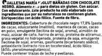 Galletas Mara Sin Gluten Con Chocolate  Ingredients