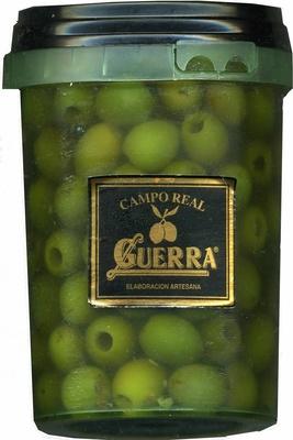 Aceitunas Verdes Deshuesadas "Guerra" Variedad Campo Real