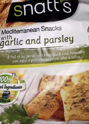 Snatt's Mediterranean Snacks With Garlic And Parsley