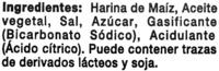Aros De Maz &quot;Chaskis&quot; (200 G) Ingredients