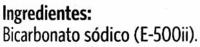 Bicarbonato Sdico Ingredients