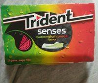 Trident Senses - Watermelon Sunrise Report Card