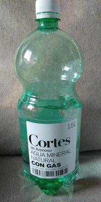 Cortes Agua Mineral Natural Con Gas