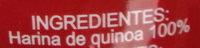 Harina De Quinoa Ingredients