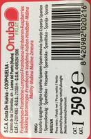 Framboises Fraiches Ingredients