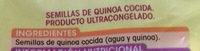 Semillas De Quinoa Cocida Ingredients