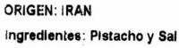 Pistachos Tostados Ingredients