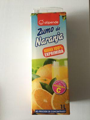 Zumo De Naranja Exprimida Con Pulpa
