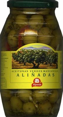 Aceitunas Verdes Enteras Aliadas &quot;Alipende&quot; Variedad Manzanilla