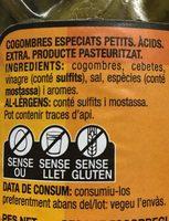Cogombres Especiats Petits Ingredients