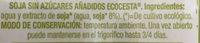 Boisson Au Soja Bio Ingredients