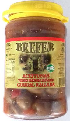 Aceitunas Verdes Partidas Aliadas Gordal Rallada