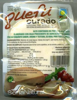 Queso Vegetal Curado