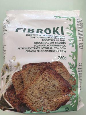Fibroki Biscottes Soja