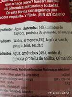 Yo Soy Almendras Ingredients