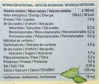 Yosoy - 1 L Nutrition Label