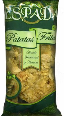Patatas Fritas Lisas "Espada" Al Estilo Tradicional Y Artesano