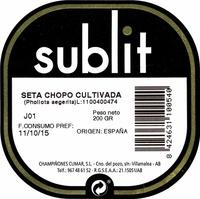 Setas De Chopo Ingredients