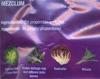 Ensalada Mezclum Ingredients