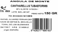 Setas Angula De Monte Ingredients