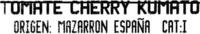 Tomates Cherry Kumato Ingredients