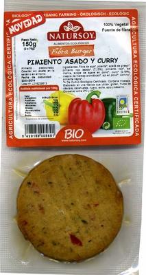 Hamburguesas Vegetales Pimiento Asado Y Curry