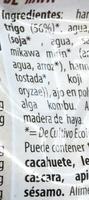 Seitn Ahumado Ingredients