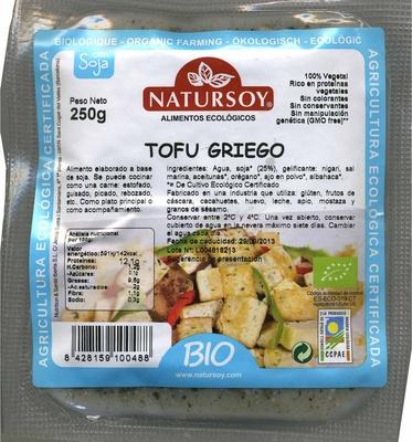 Tofu Ecolgico &quot;Natursoy&quot; Griego