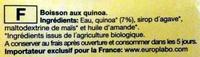 Boisson Au Quinoa Agave Bio Ingredients