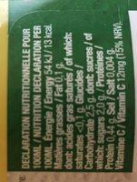 Zumo De Limon Ingredients