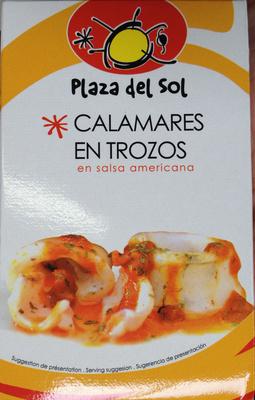 Calamares En Trozos En Salsa Americana