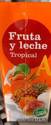 Zumo De Fruta Y Leche Tropical