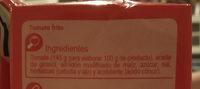 Tomate Frito Ingredients