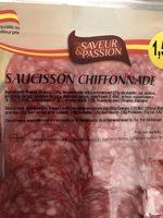Saucisson Chiffonnade Ingredients