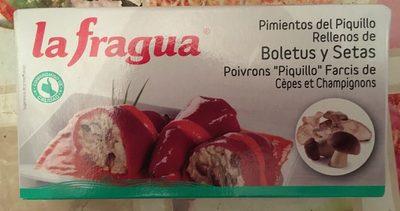Poivrons &quot;Piquillo&quot; Farcis De Cpes Et De Champignons