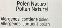 Pollen Ingredients