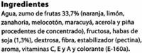 Bebida De Zumo Y Soja "Fras" Mediterrneo Ingredients