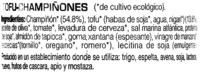 Pat Vegetal Con Tofu Y Championes Ingredients