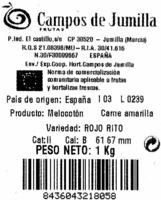 Melocotones "Campo De Jumilla" Ingredients