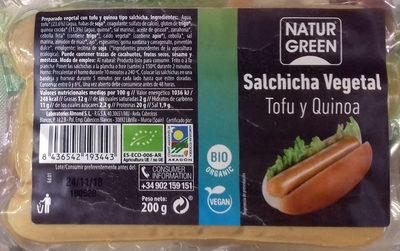 Salchicha Vegetal Tofu Y Quinoa