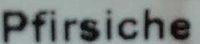 Pfirsiche Ingredients