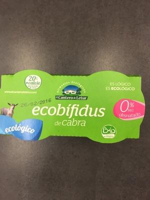 Yogur Cabra Desnatado Ecobifidus 2X125 G Cantero De Letur