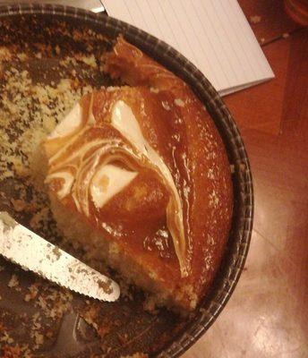 Gteau Au Caramel Et  La Crme