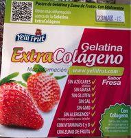 Gelatina Extra Colageno Fresa Report Card