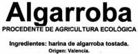 Algarroba Ingredients