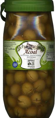 Aceitunas Verdes Partidas Alorea De Mlaga