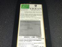 Huile D'olive Extra Vierge Biologique Ingredients