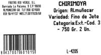 Chirimoyas Ingredients