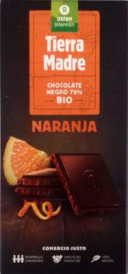 Chocolate Negro 70% BIO Naranja