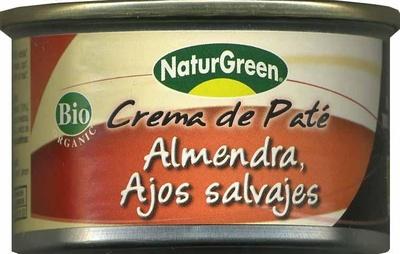 Pat Vegetal Ecolgico &quot;NaturGreen&quot; Almendra, Ajos Salvajes